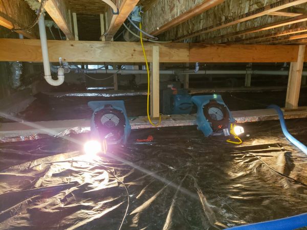 Crawlspace Water Removal in Lakeland